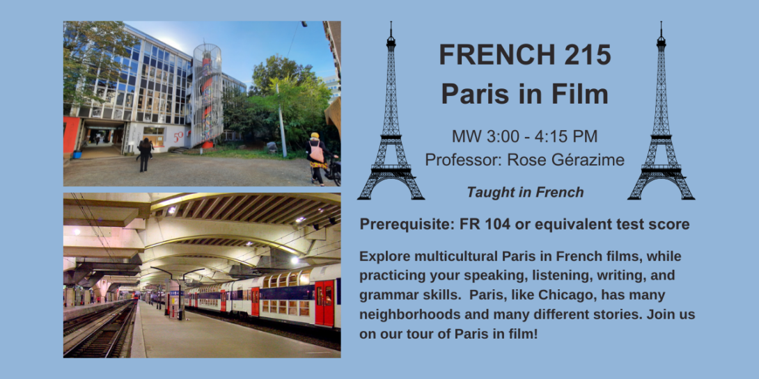 French 215 course flyer